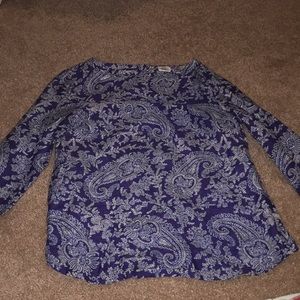 Crewcuts silk blend top size 12